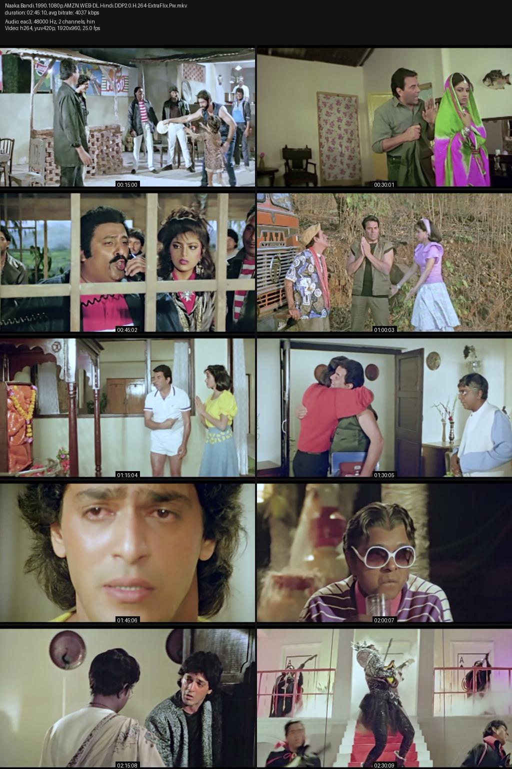 Naaka Bandi (1990) [Hindi] 1080p 720p 480p Amazon WEB-DL ESubs Screenshots