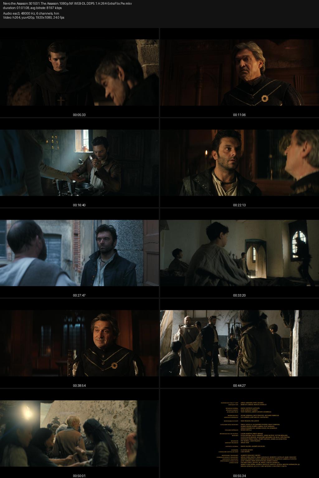 Nero the Assassin Season 1 (2025) [Hindi-French] 1080p 720p 480p Netflix WEB-DL ESubs Screenshots