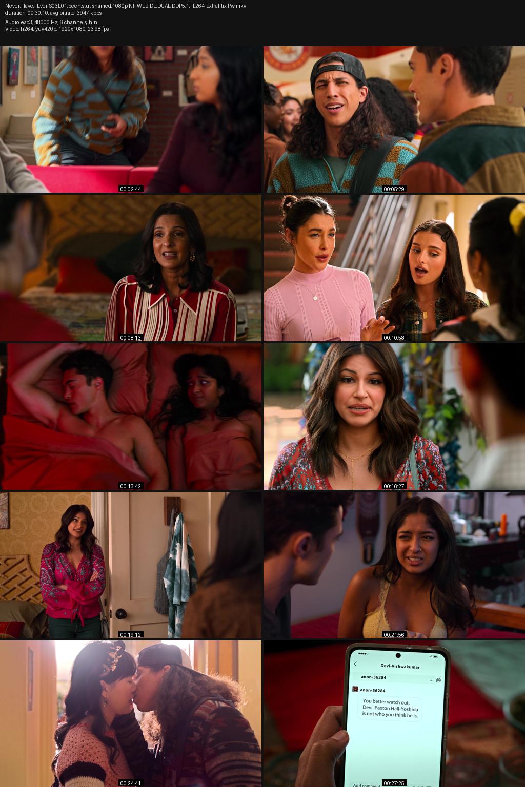 Never Have I Ever Season 3 (2022) [Hindi-English] 1080p 720p 480p Netflix WEB-DL ESubs Screenshots