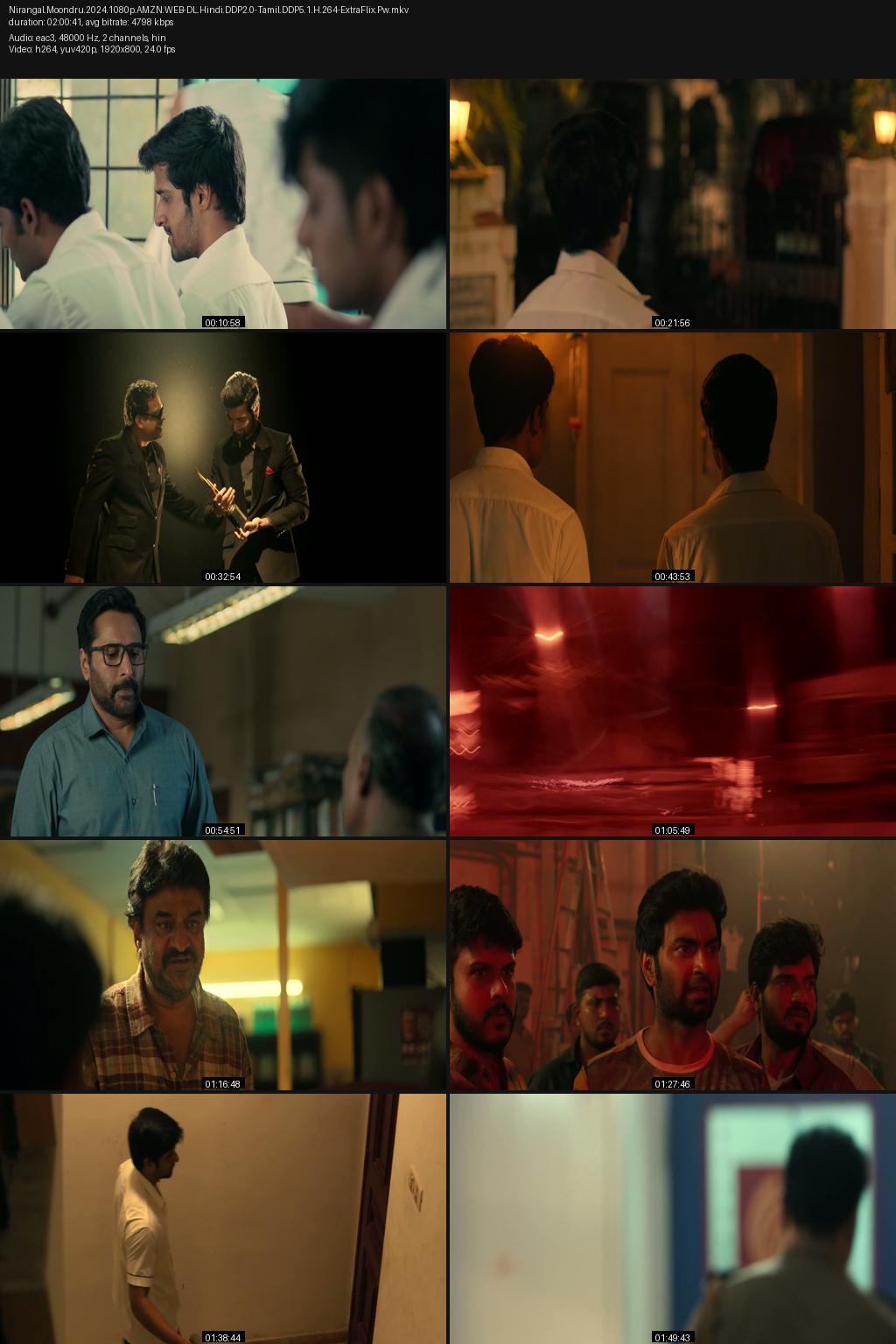 Nirangal Moondru (2024) [Hindi-Tamil] UNCUT 1080p 720p 480p Amazon WEB-DL ESub Screenshots