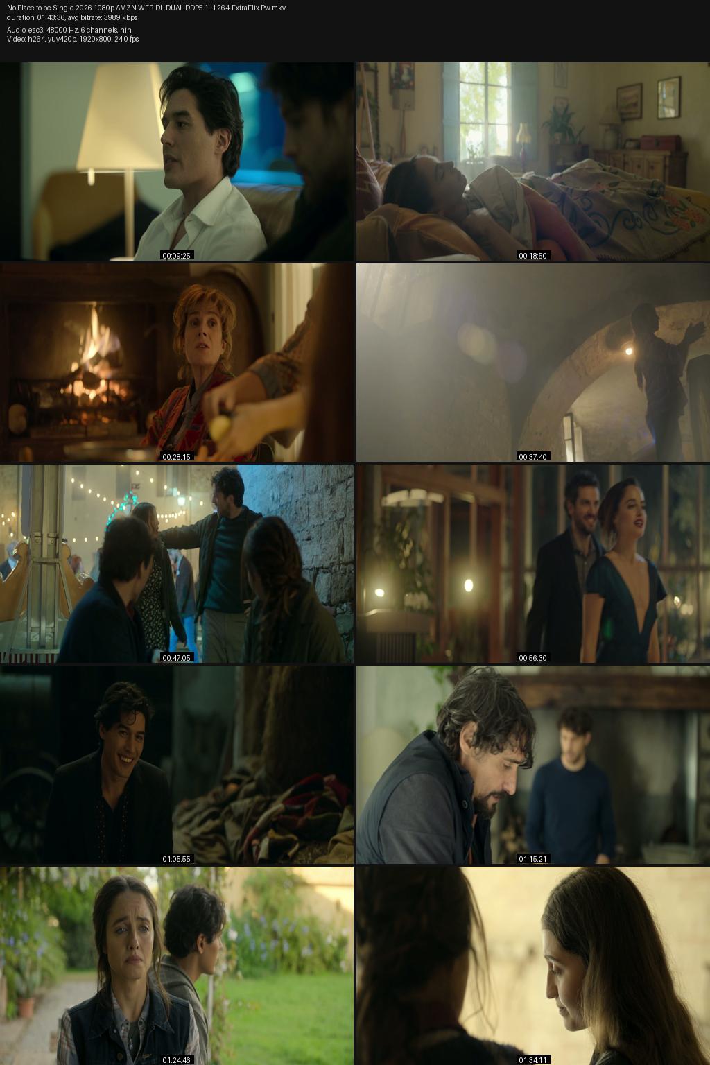 No Place to Be Single (2026) [Hindi-Italian] 4K 2160p 1080p 720p 480p Amazon WEB-DL ESubs Screenshots