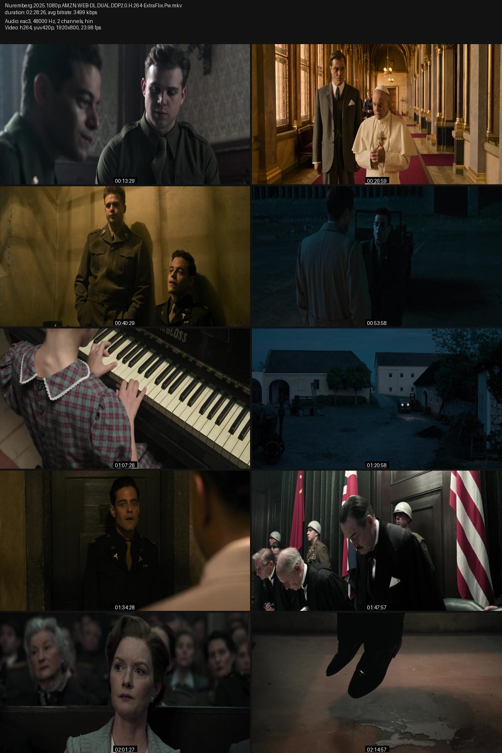 Nuremberg (2025) [Hindi-English] 4K 2160p 1080p 720p 480p Amazon WEB-DL ESub Screenshots