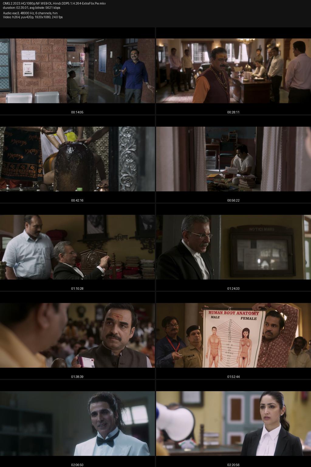 OMG 2 (2023) [Hindi] 4K 2160p 1080p 720p 480p Netflix WEB-DL ESub Screenshots