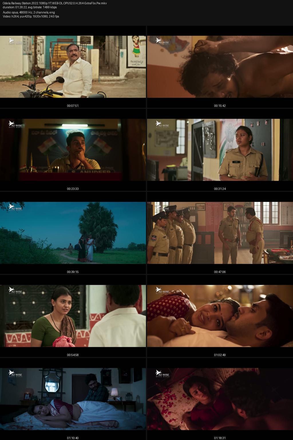 Odela Railway Station (2022) 1080p | 720p | 480p YouTube WEB-DL Hindi HSub Screenshots
