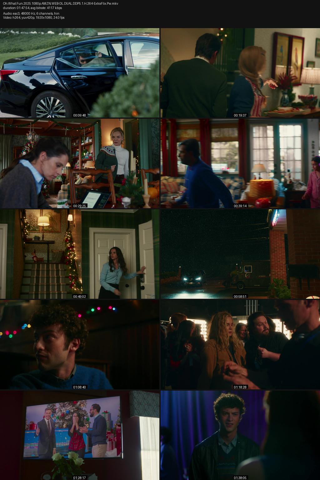 Oh. What. Fun. (2025) [Hindi-English] 4K 2160p 1080p 720p 480p Amazon WEB-DL ESubs Screenshots