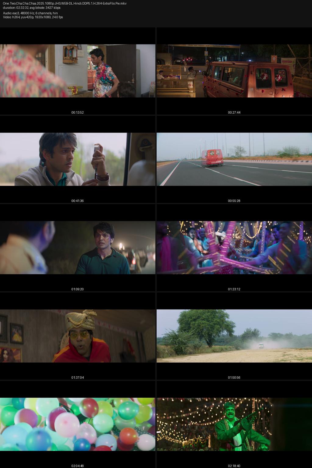 One Two Cha Cha Chaa (2026) [Hindi] 4K 2160p 1080p 720p 480p JioHostar WEB-DL ESub Screenshots