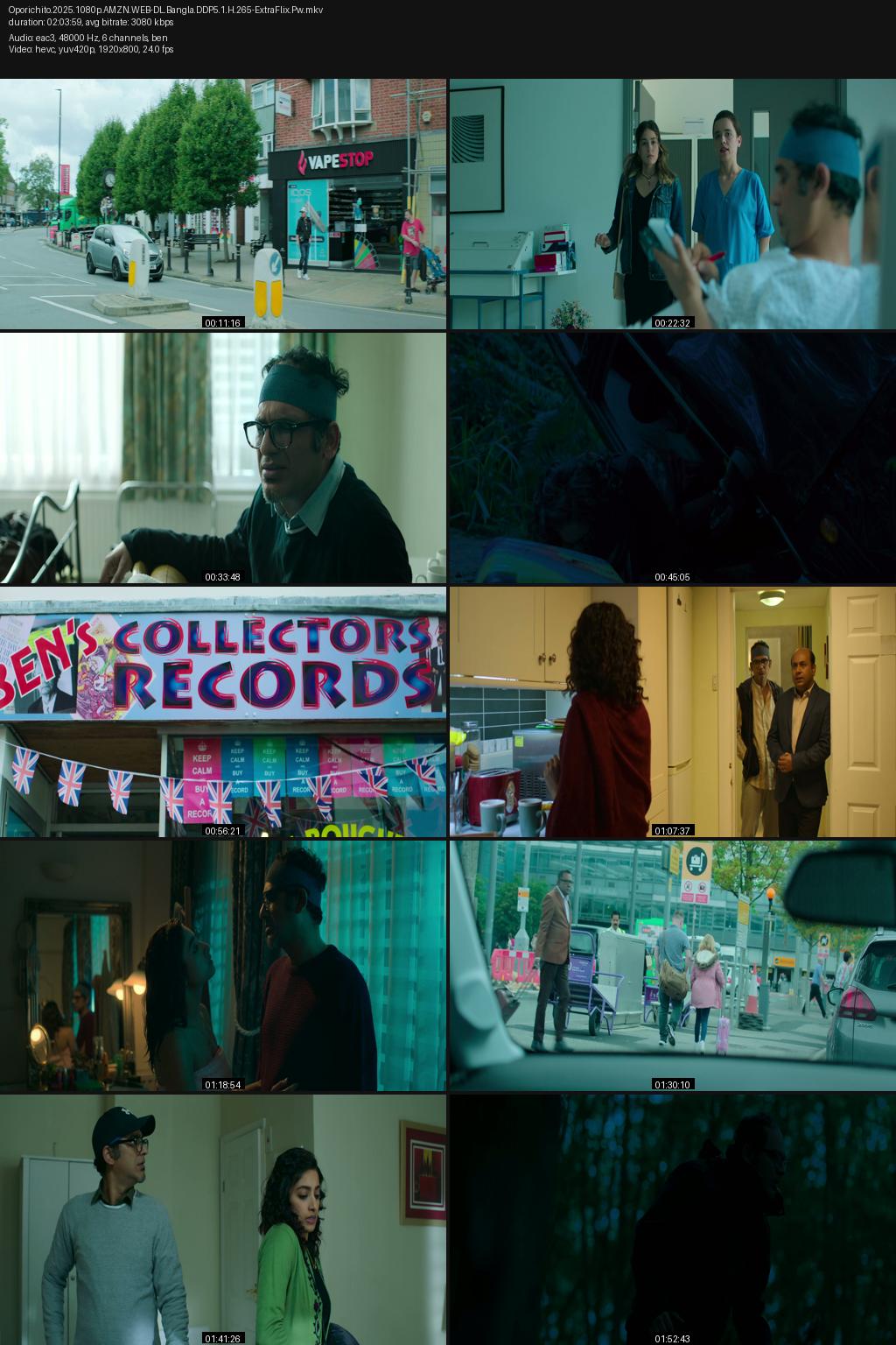 Oporichito (2025) [Bengali] 4K 2160p 1080p 720p 480p Amazon WEB-DL ESub Screenshots