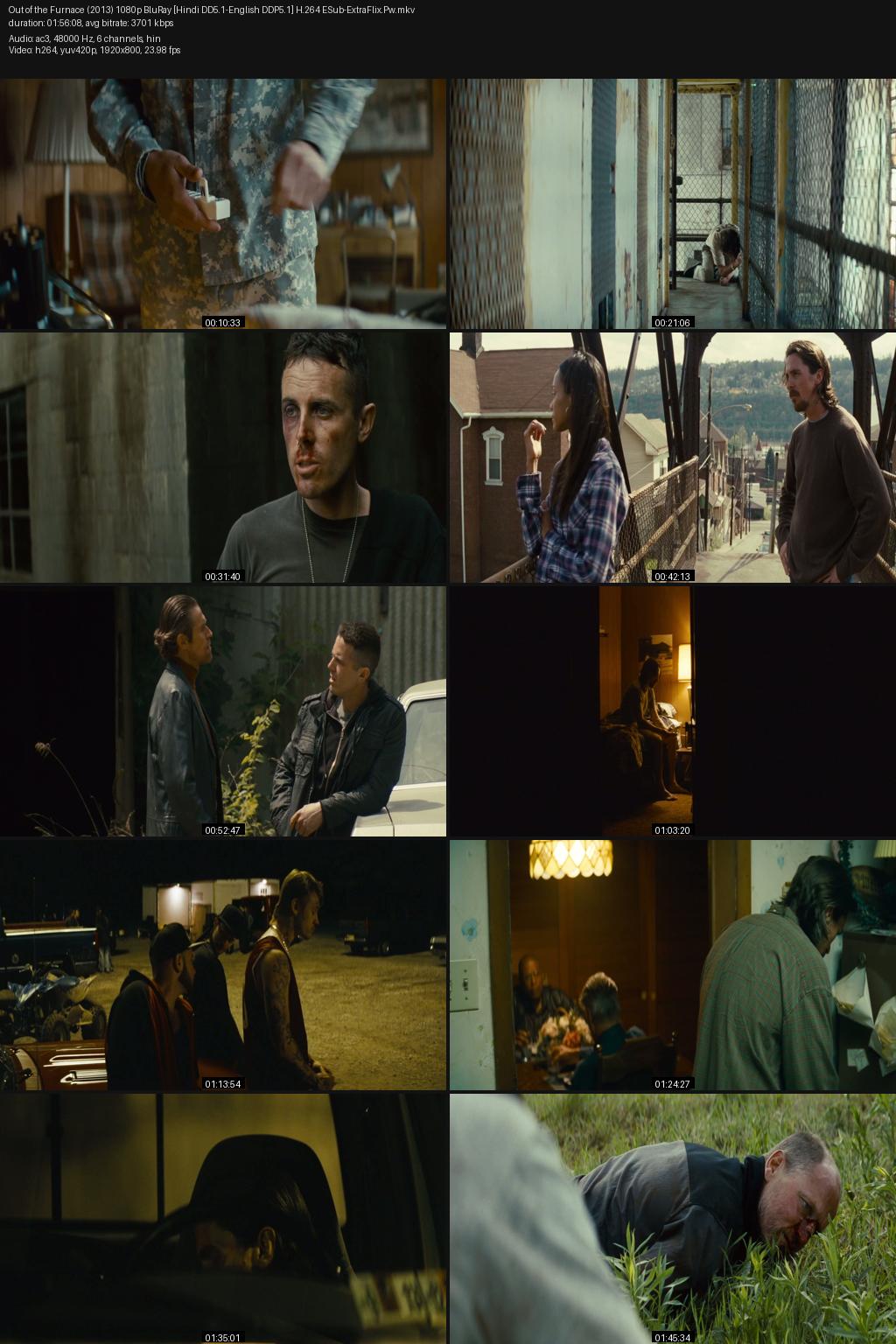Out of the Furnace (2013) [Hindi-ENglish] 1080p 720p 480p BluRay ESubs Screenshots