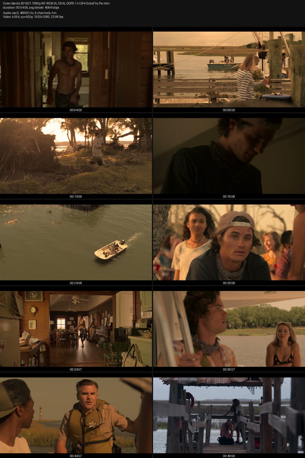 Outer Banks Season 1 (2020) [Hindi-English] 1080p 720p 480p Netflix WEB-DL ESub Screenshots