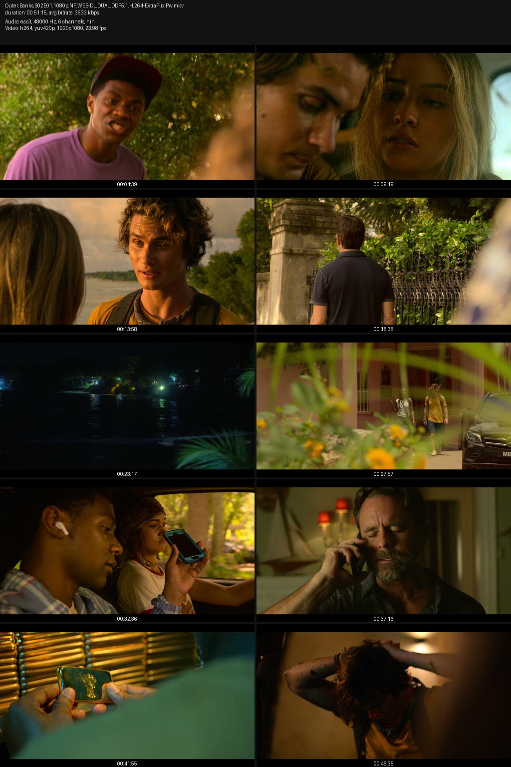 Outer Banks Season 2 (2021) [Hindi-English] 1080p0 720p 480p Netflix WEB-DL ESubs Screenshots