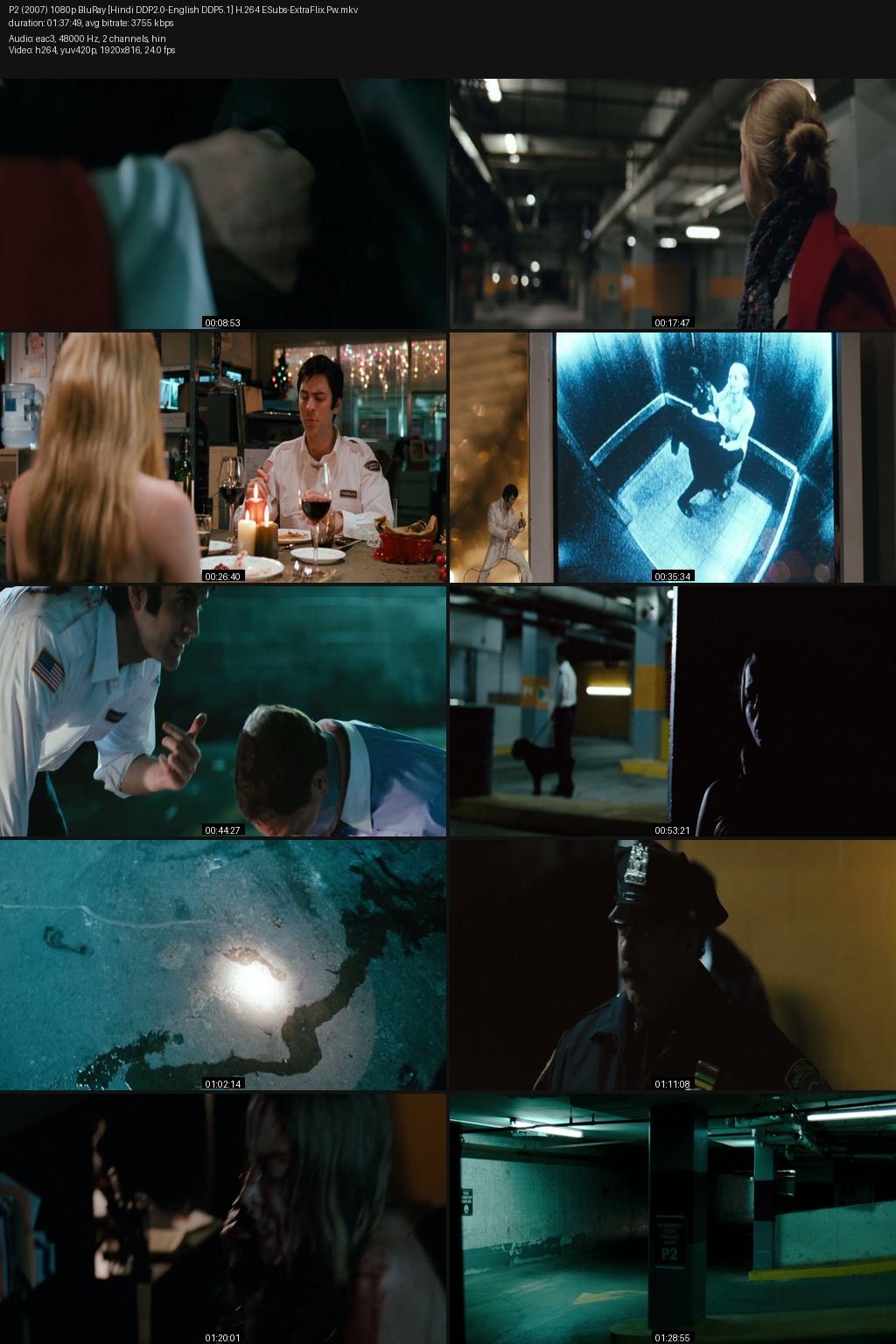 P2 (2007) [Hindi-English] 1080p 720p 480p BluRay ESubs Screenshots