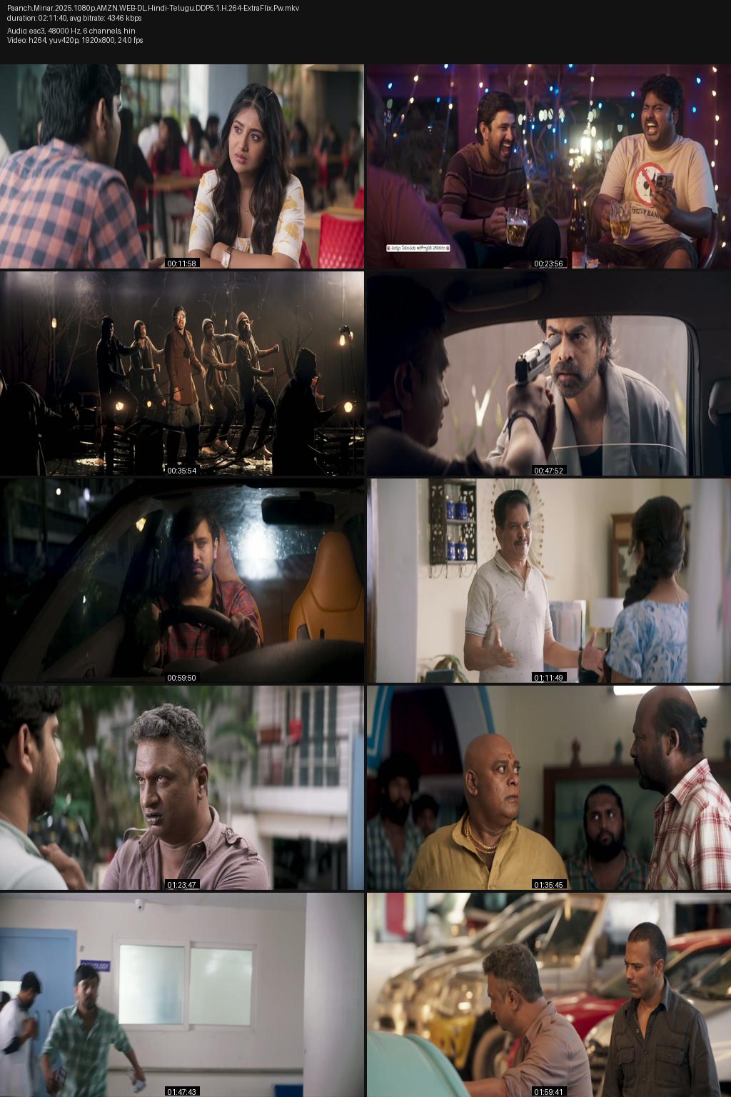 Paanch Minar (2025) [Hindi-Telugu] UNCUT 1080p 720p 480p Amaon WEB-DL ESub Screenshots