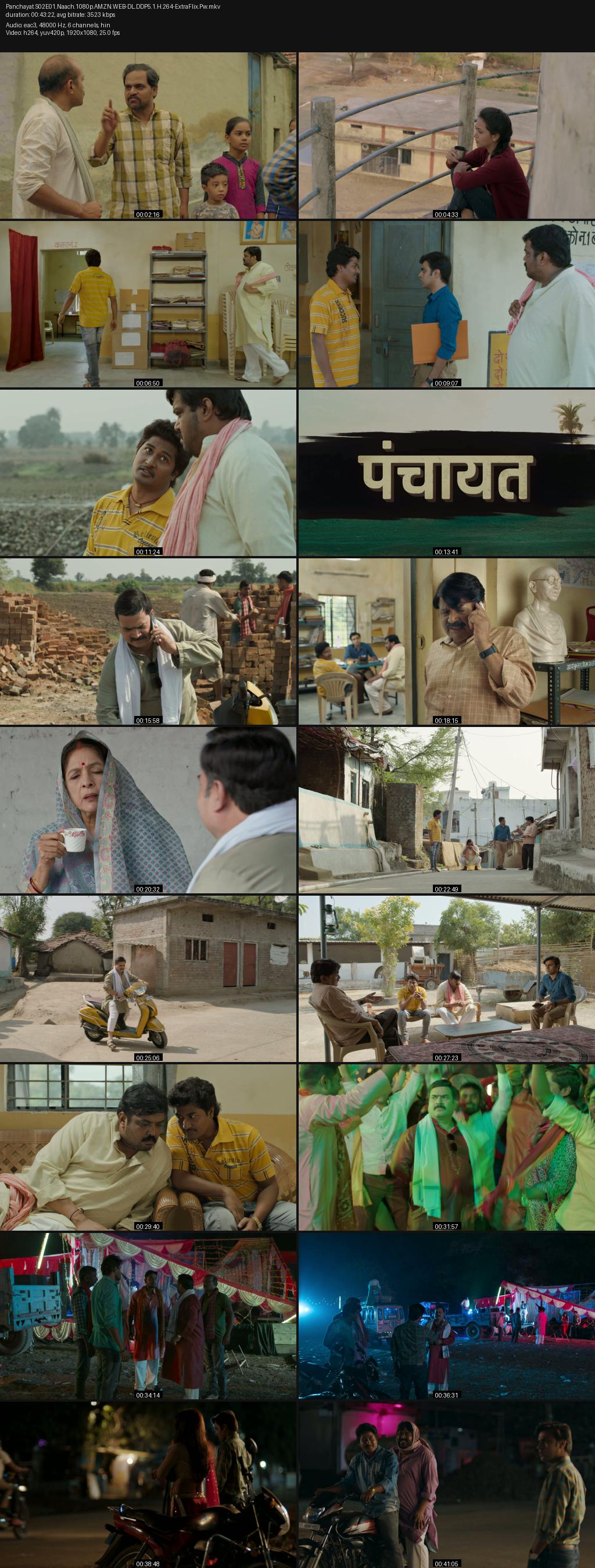 Panchayat Season 2 (2022) 4K 2160p | 1080p | 720p | 480p Amazon WEB-DL Hindi ESub Screenshots