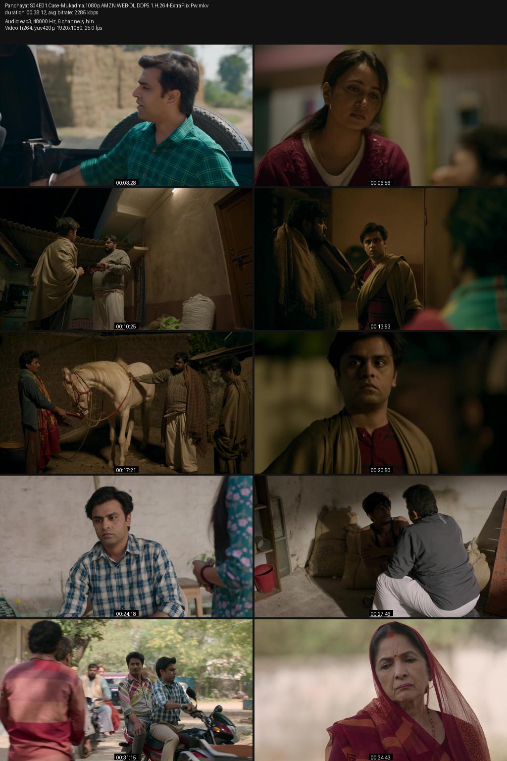 Panchayat Season 4 (2025) 4K 2160p | 1080p | 720p | 480p Amazon WEB-DL Hindi ESub Screenshots