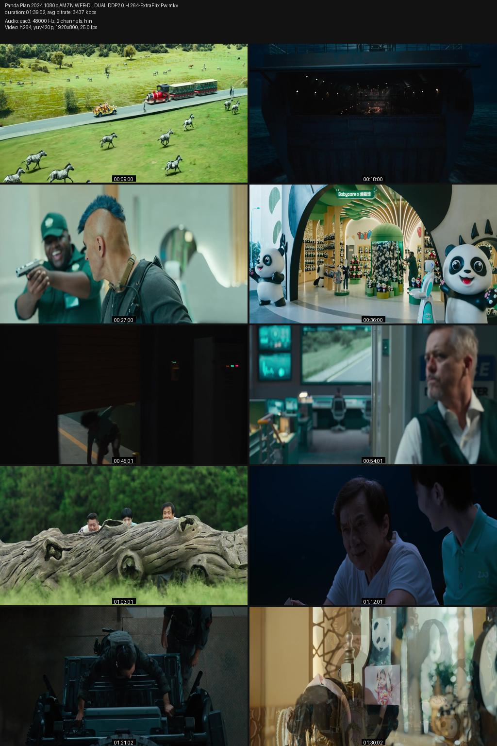 Panda Plan (2024) [Hindi-English] 1080p 720p 480p Amazon WEB-DL ESub Screenshots