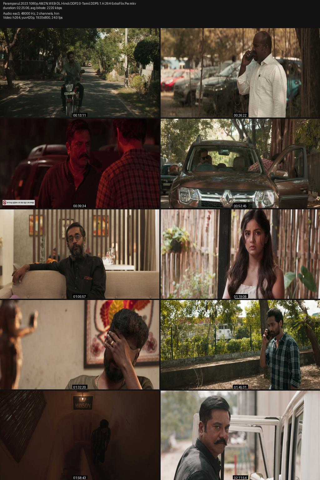 Paramporul (2023) Full Movie [Hindi-Tamil] 1080p 720p 480p Amazon WEB-DL ESub Screenshots