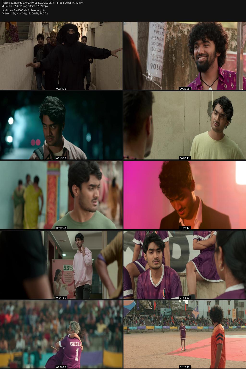 Patang (2025) [Hindi-Telugu] 1080p 720p 480p Amazon WEB-DL ESub Screenshots