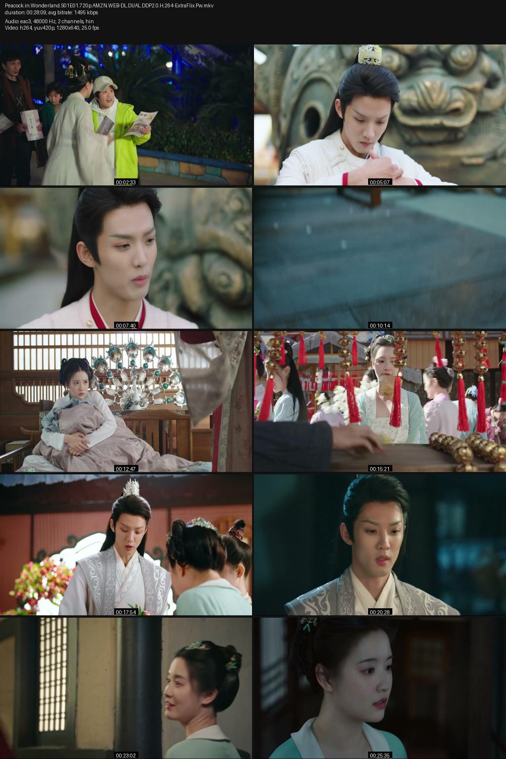 Peacock in Wonderland aka Kong Que Sheng Shi Qing Dong Xin Season 1 (2024) [Hindi-Chinese] 1080p 720p 480p Amazon WEB-DL ESub Screenshots