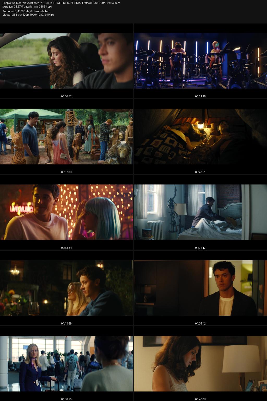 People We Meet on Vacation (2026) [Hindi-English] 4K 2160p 1080p 720p 480p Netflix WEB-DL ESubs Screenshots