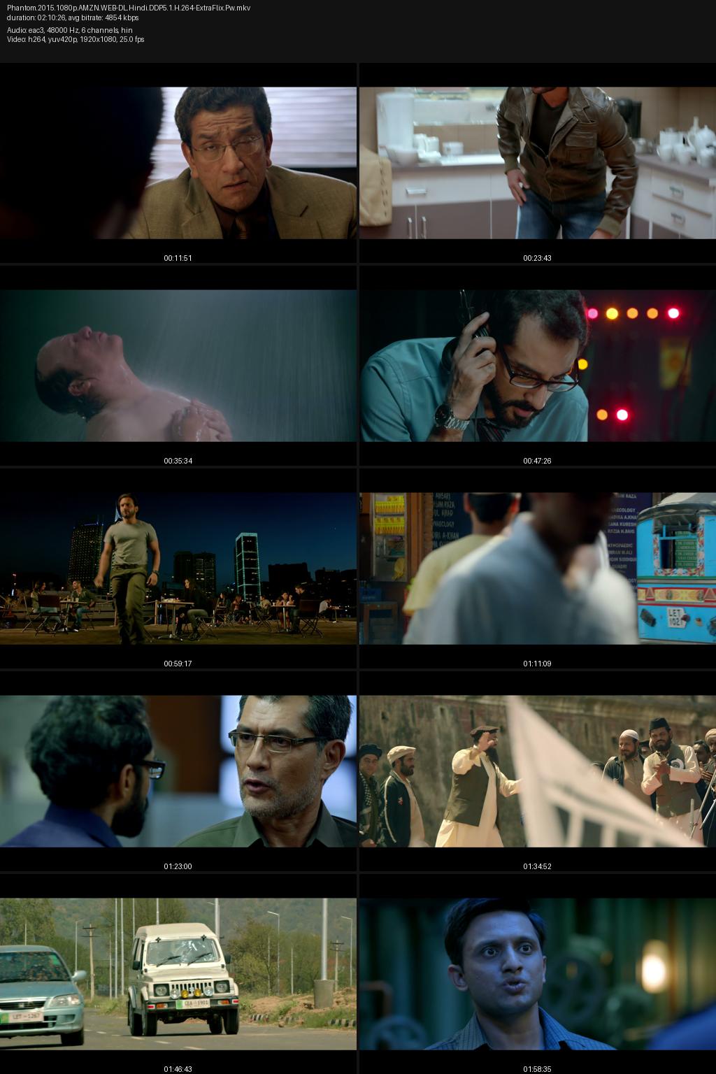 Phantom (2015) [Hindi] 1080p 720p 480p Amazon WEB-DL ESub Screenshots