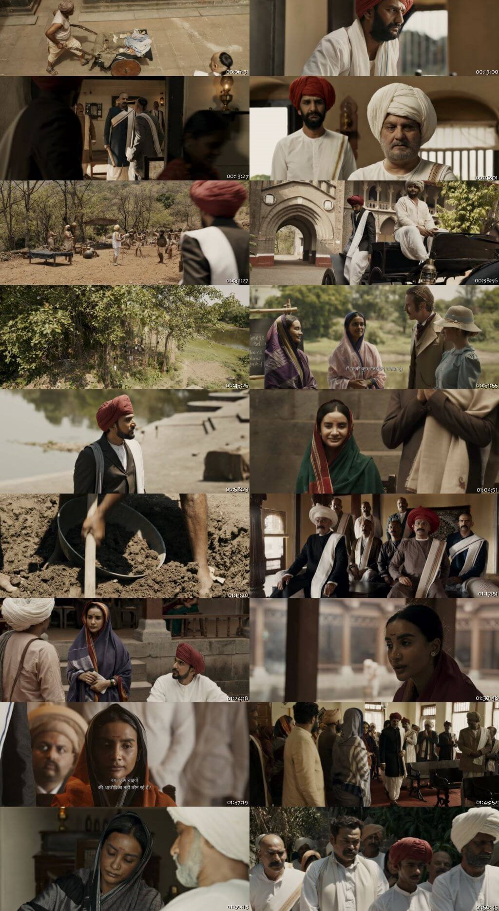Phule (2025) 1080p | 720p | 480p HDRip [Hindi (हिन्दी)] DD5.1 ESubs Screenshots