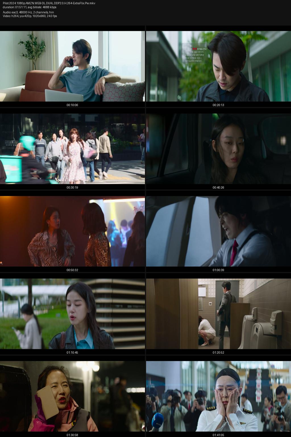 Pilot (2024) [Hindi-Korean] 1080p 720p 480p Amazon WEB-DL ESub Screenshots