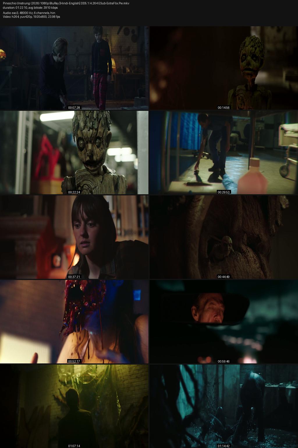 Pinocchio: Unstrung (2026) [Hindi-English] 1080p 720p 480p BluRay ESub Screenshots