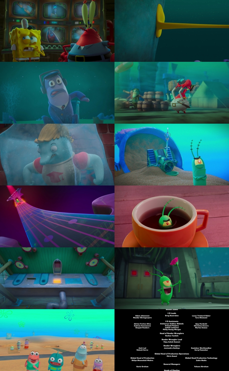 Plankton The Movie (2025) 1080p | 720p | 480p WEB-HDRip [Hindi (हिन्दी) + English] DD5.1 ESub Screenshots