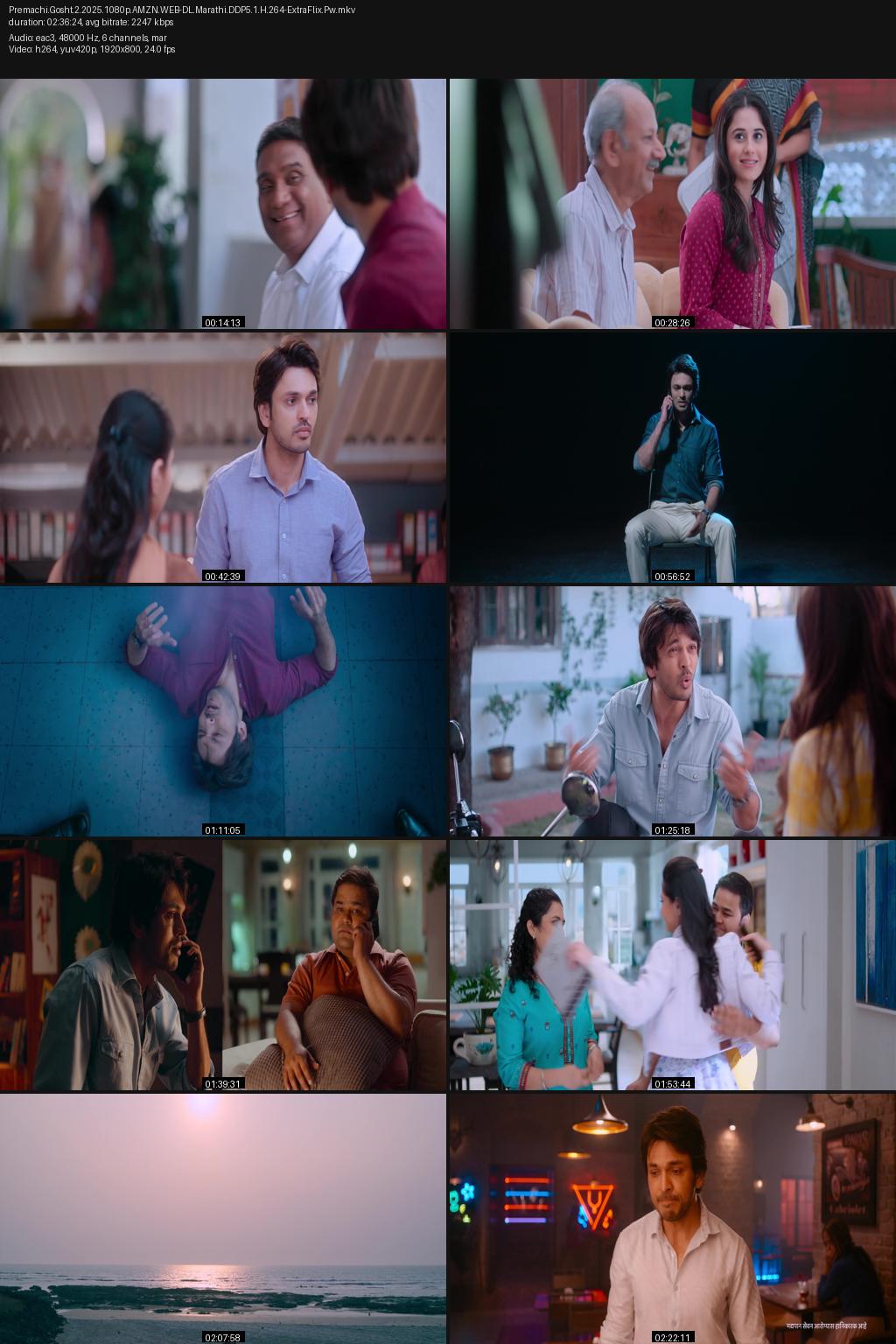 Premachi Goshta 2 (2025) [Marathi] 4K 2160p 1080p 720p 480p Amazon WEB-DL ESub Screenshots