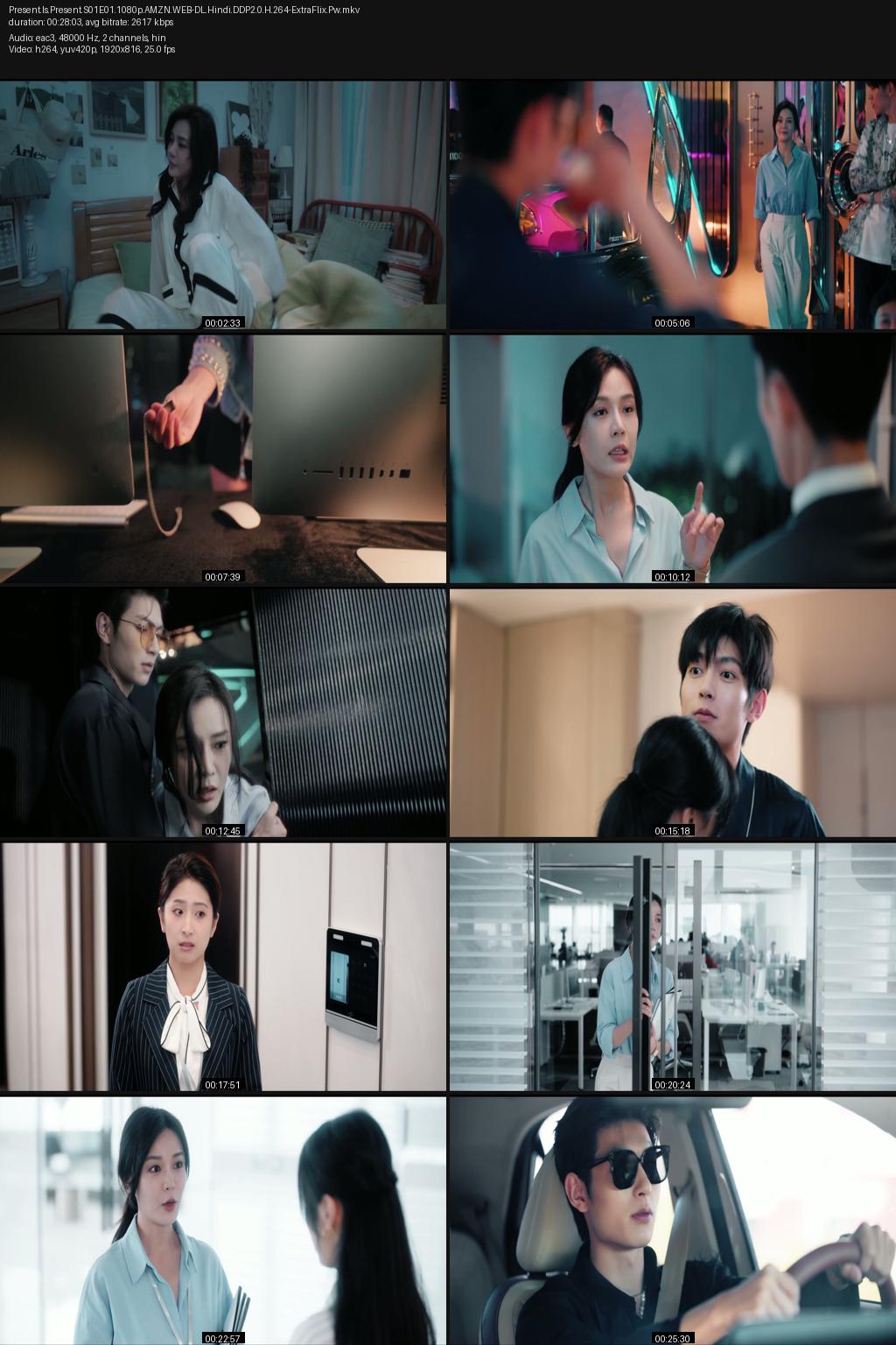 Present, Is Present Season 1 (2024) [Hindi-Chinese] 1080p 720p 480p Amazon WEB-DL ESub Screenshots