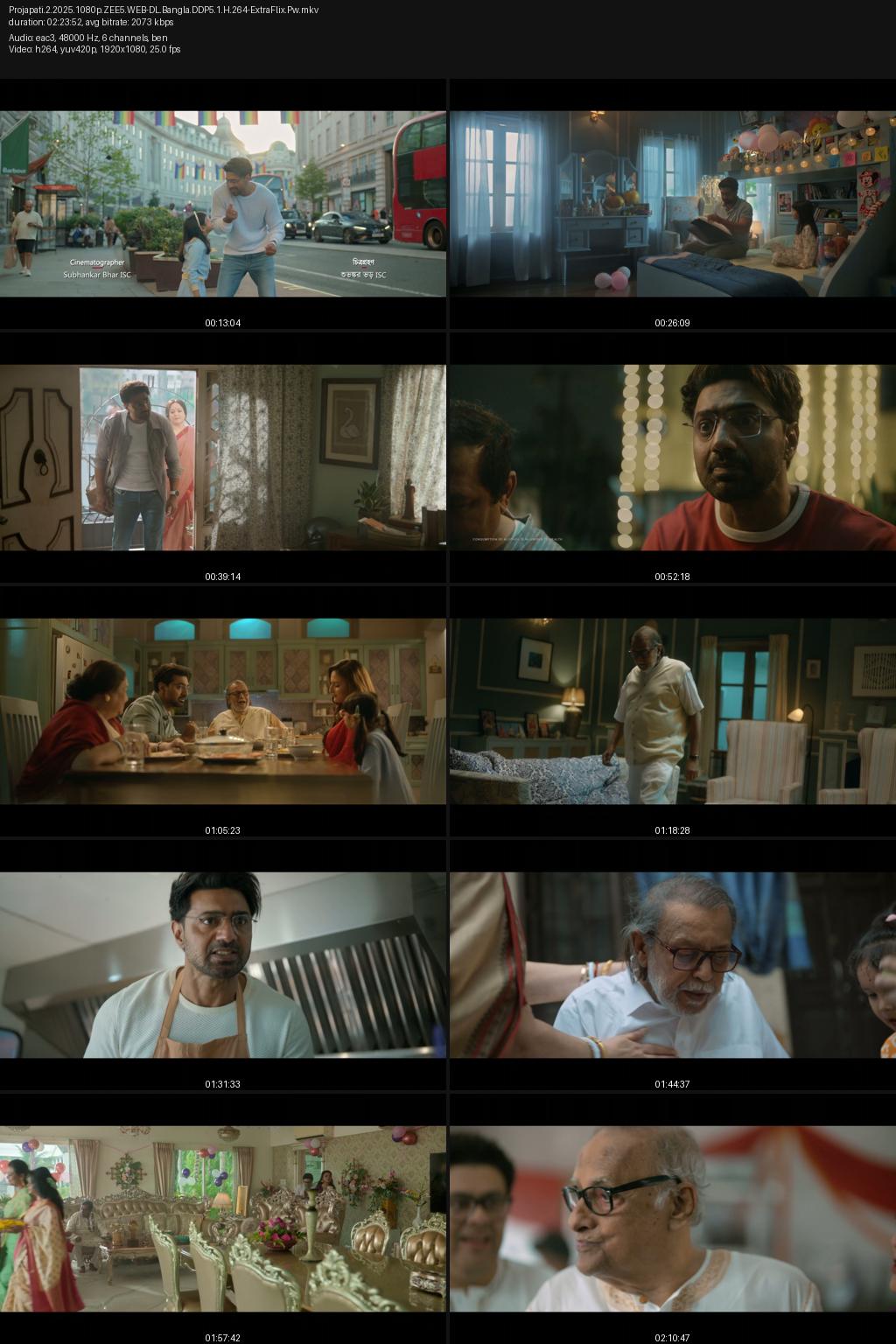 Projapati 2 (2025) [Bengali] 4K 2160p 1080p 720p 480p ZEE5 WEB-DL ESub Screenshots