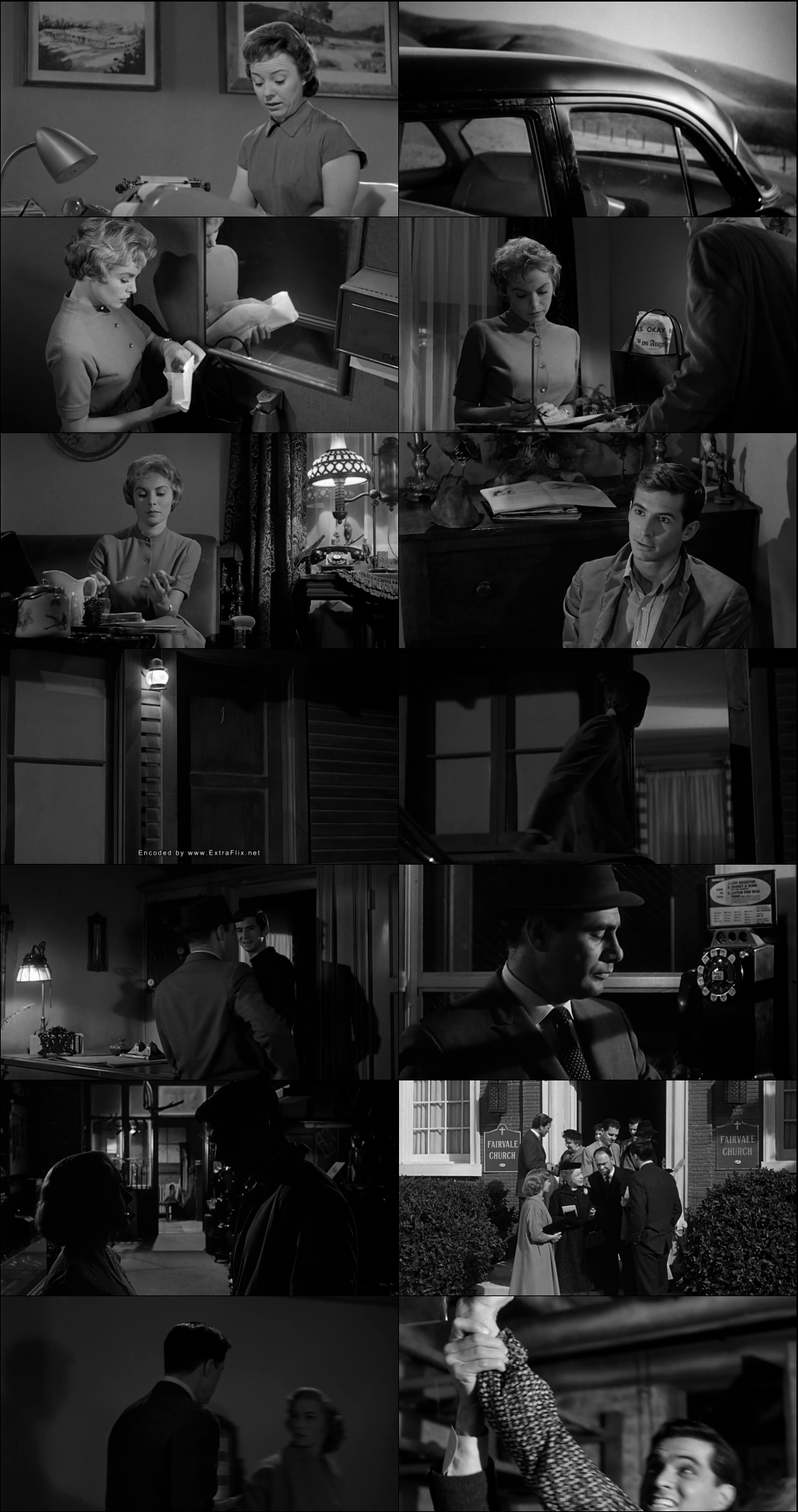 Psycho (1960) 1080p | 720p | 480p BluRay [Hindi (हिन्दी) + English] DD5.1 ESub Screenshots