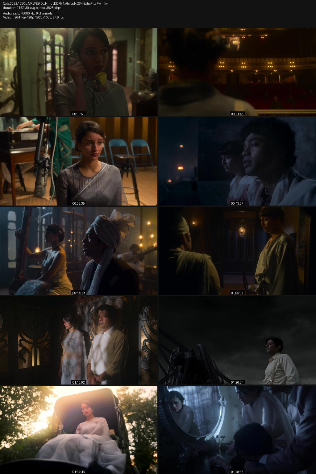 Qala (2022) [Hindi] 4K 2160p 1080p 720p 480p Netflix WEB-DL ESubs Screenshots
