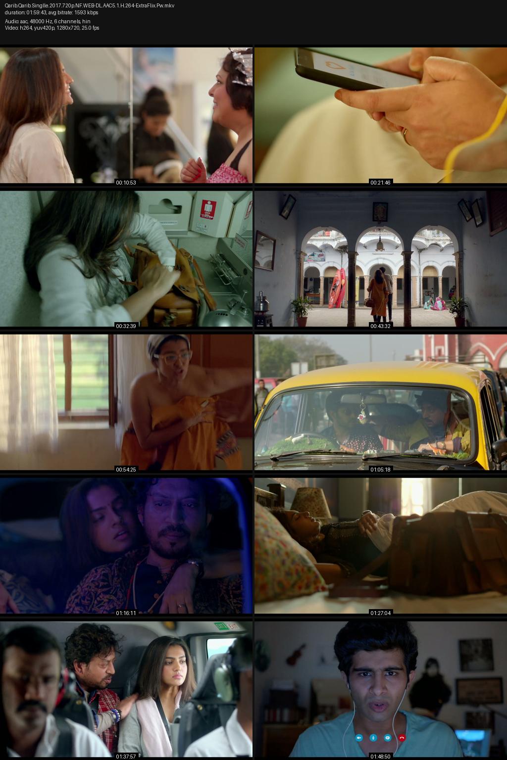 Qarib Qarib Singlle (2017) [Hindi] 1080p 720p 480p Netflix WEB-DL ESub Screenshots