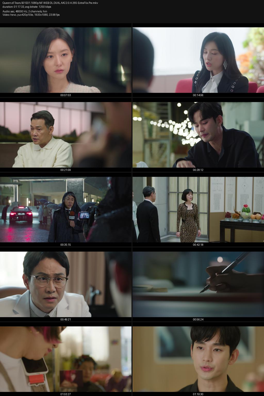Queen of Tears Season 1 (2024) [Hindi-Korean] 1080p 720p 480p Netflix WEB-DL ESubs Screenshots