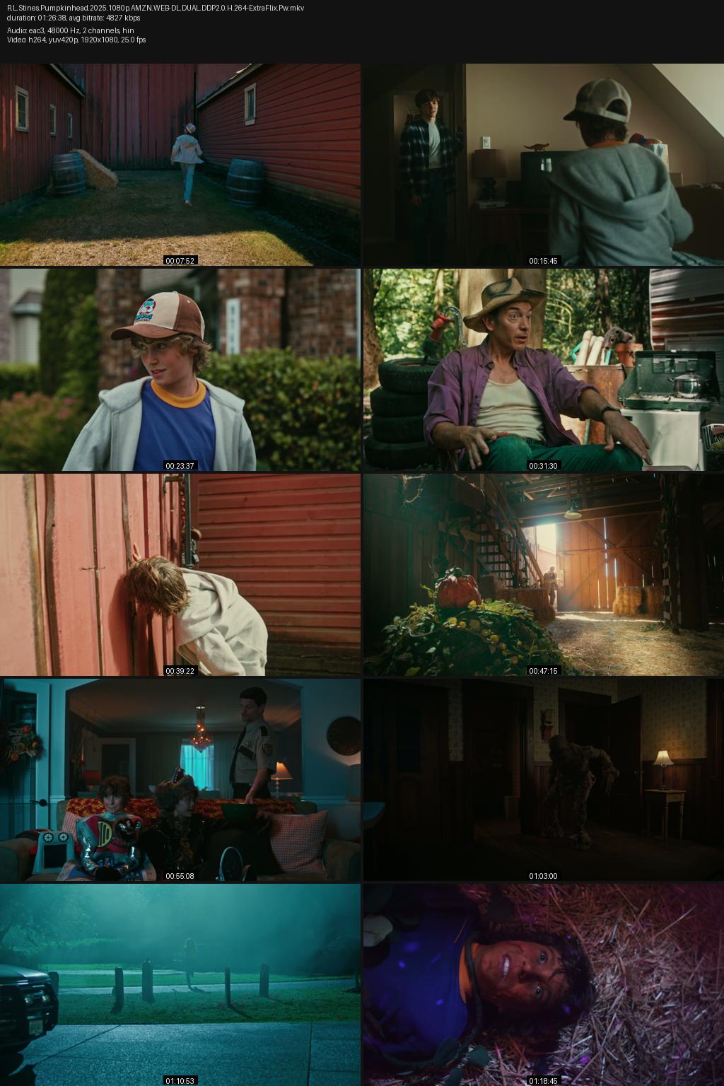 R.L. Stine’s Pumpkinhead (2025) [Hindi-English] 1080p 720p 480p Amazon WEB-DL ESub Screenshots