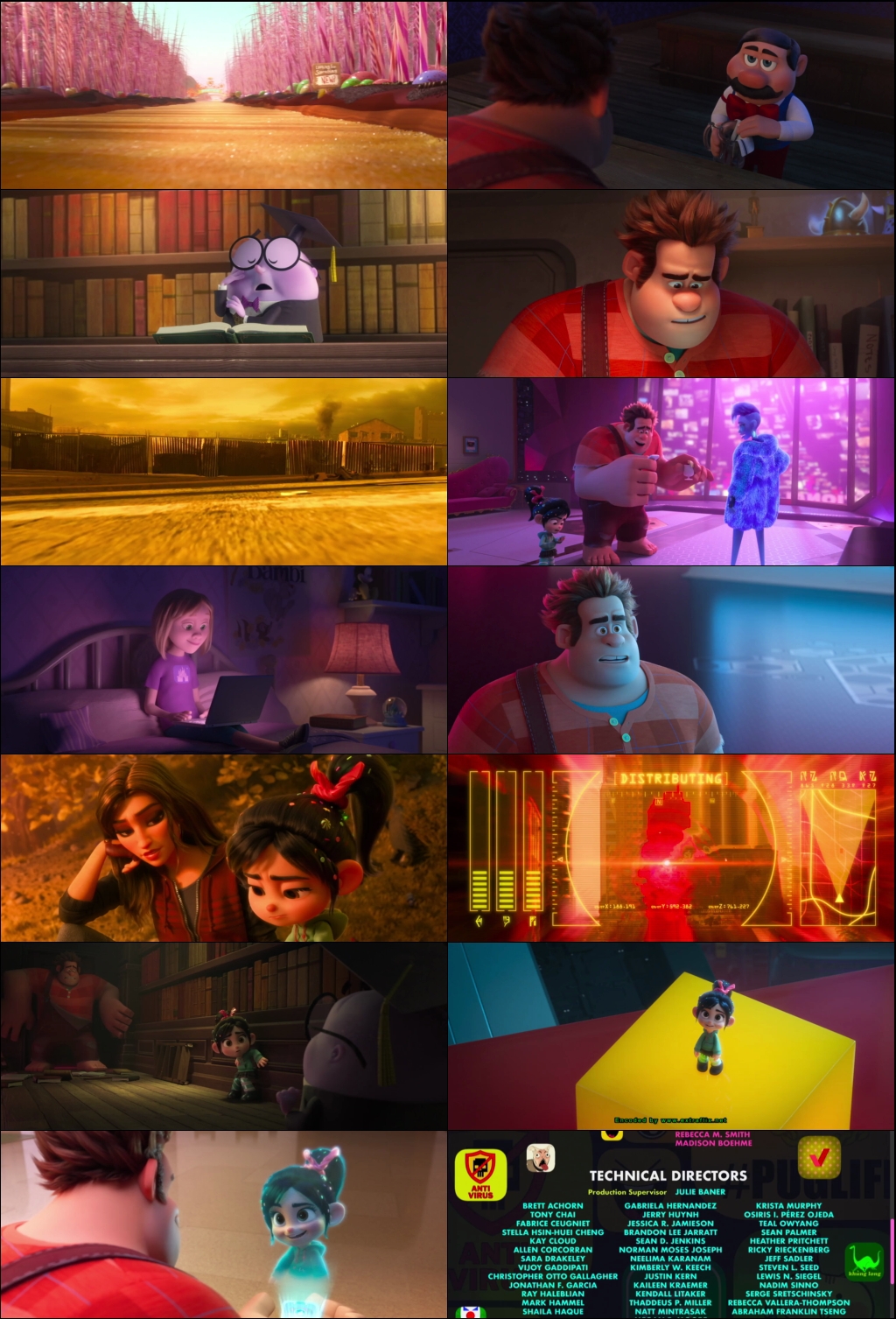 Ralph Breaks the Internet (2018) 1080p | 720p | 480p BluRay [Hindi (हिन्दी) + English] DD5.1 ESub Screenshots