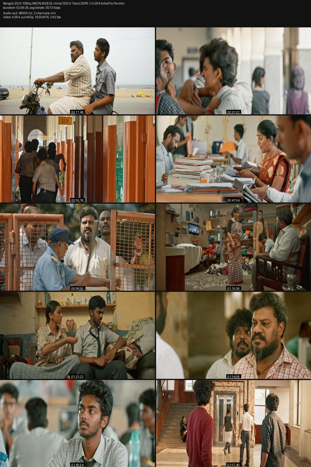 Rangoli (2023) [Hindi-Tamil] UNCUT 1080p 720p 480p Amazon WEB-DL ESub Screenshots