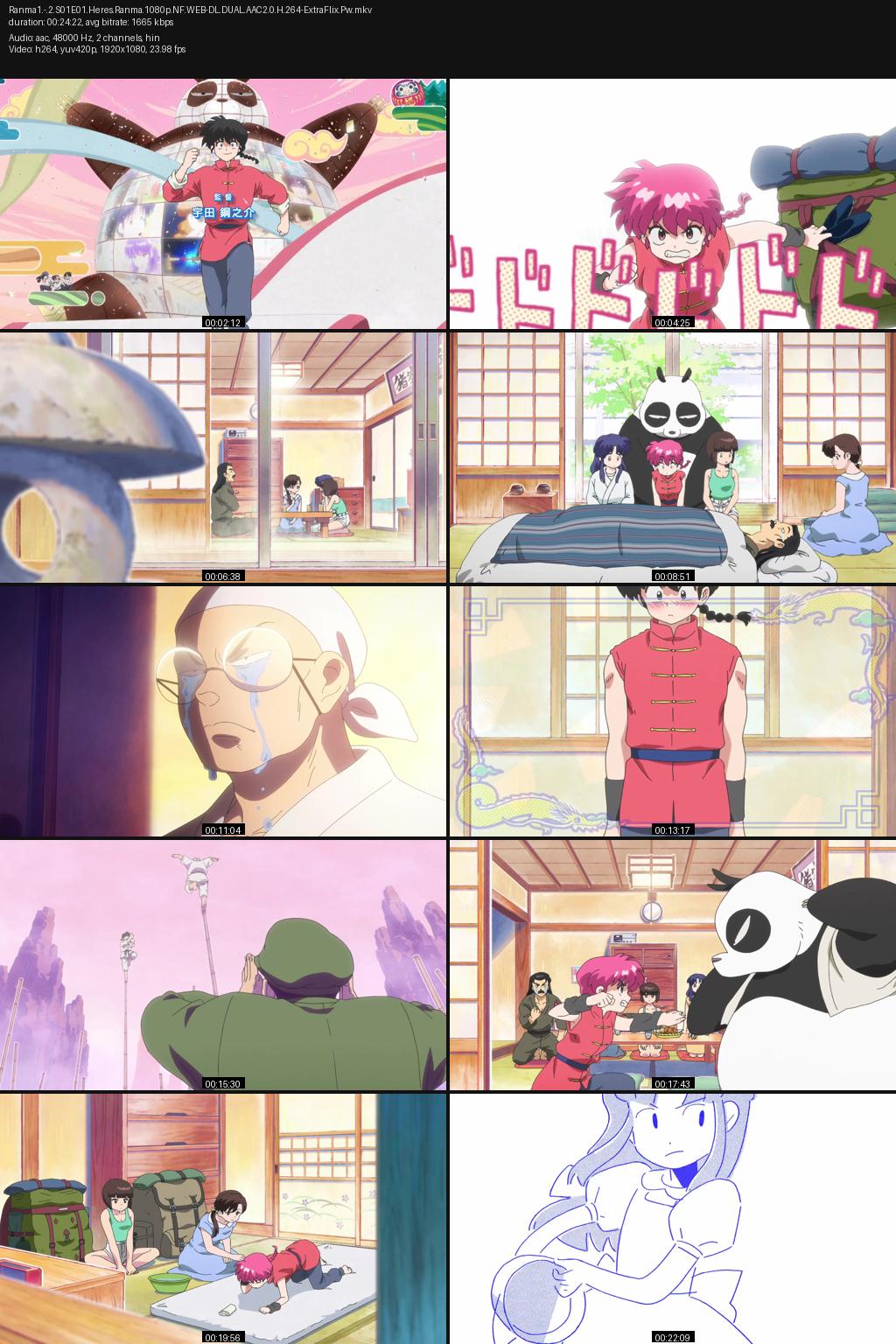 Ranma ½ Season 1 (2024) [Hindi-Japanese] 1080p 720p 480p Netflix WEB-DL ESubs Screenshots