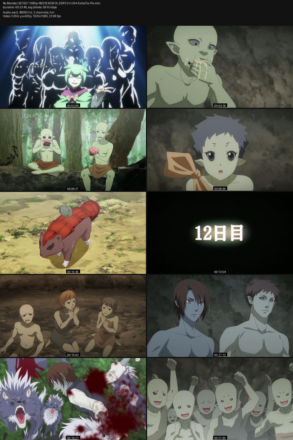 Re:Monster Season 1 (2024) [Hindi-Japanese] 1080p 720p 480p Amazon WEB-DL ESub Screenshots