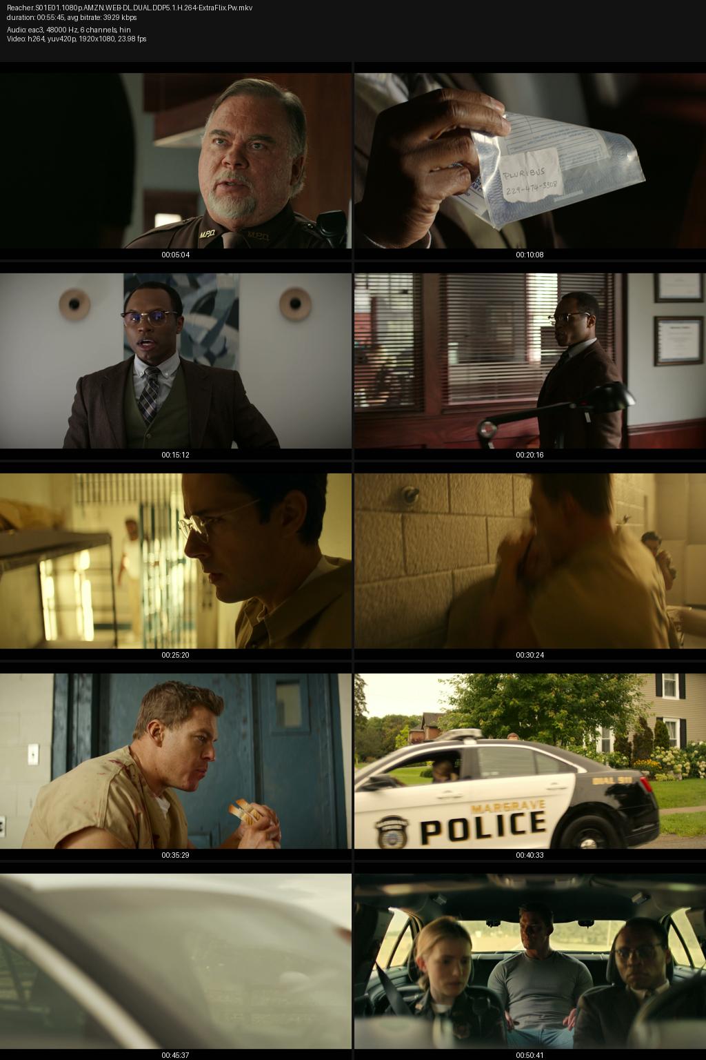 Reacher Season 1 (2022) [Hindi-English] 1080p 720p 480p Amazon WEB-DL ESub Screenshots