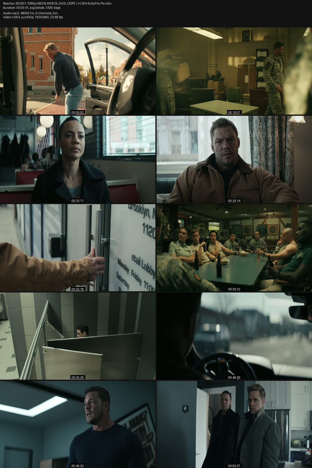 Reacher Season 2 (2023) [Hindi-English] 1080p 720p 480p Amazon WEB-DL ESubs Screenshots