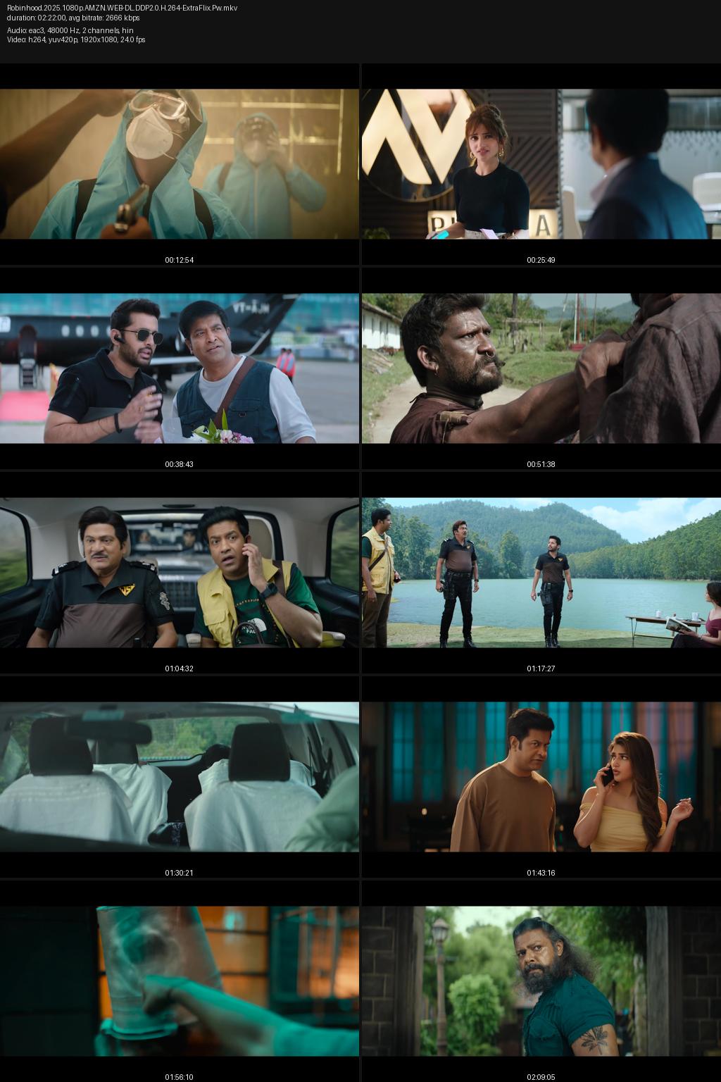 Robinhood (2025) Hindi 1080p 720p 480p Amazon WEB-DL ESub Screenshots