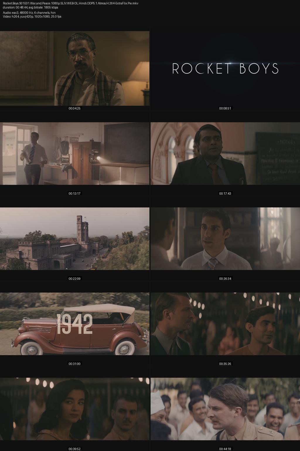 Rocket Boys Season 1 (2022) [Hindi] 4K 2160p 1080p 720p 480p SonyLIV WEB-DL ESub Screenshots