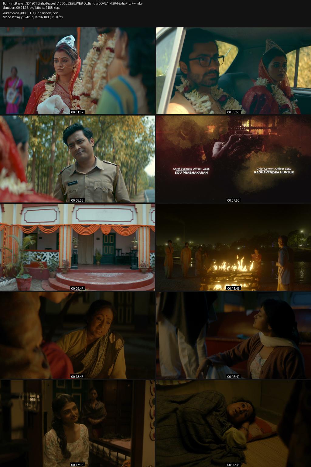 Ronkini Bhavan Season 1 (2025) [Bengali] 4K 2160p 1080p 720p 480p ZEE5 WEB-DL ESub Screenshots