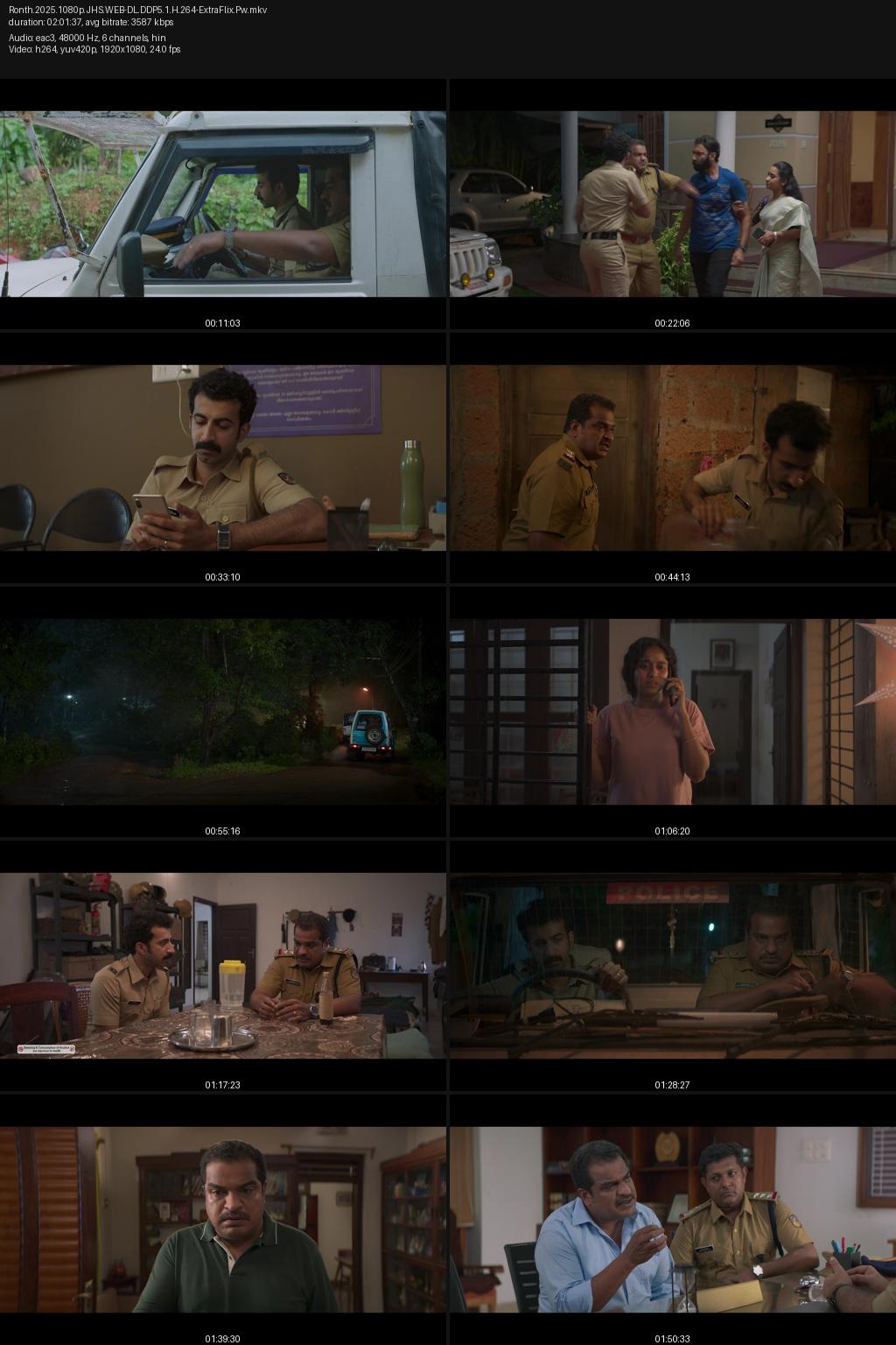 Ronth (2025) [Hindi-Malayalam] 4K 2160p 1080p 720p 480p JioHotstar WEB-DL ESubs Screenshots