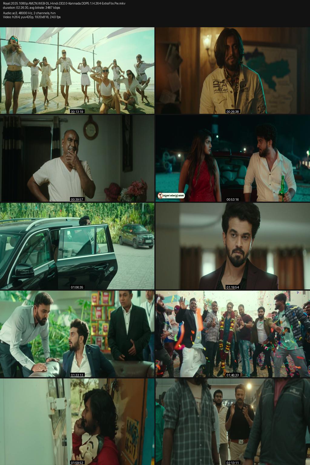 Royal (2025) [Hindi-Kannada] UNCUT 1080p 720p 480p Amazon WEB-DL ESub Screenshots