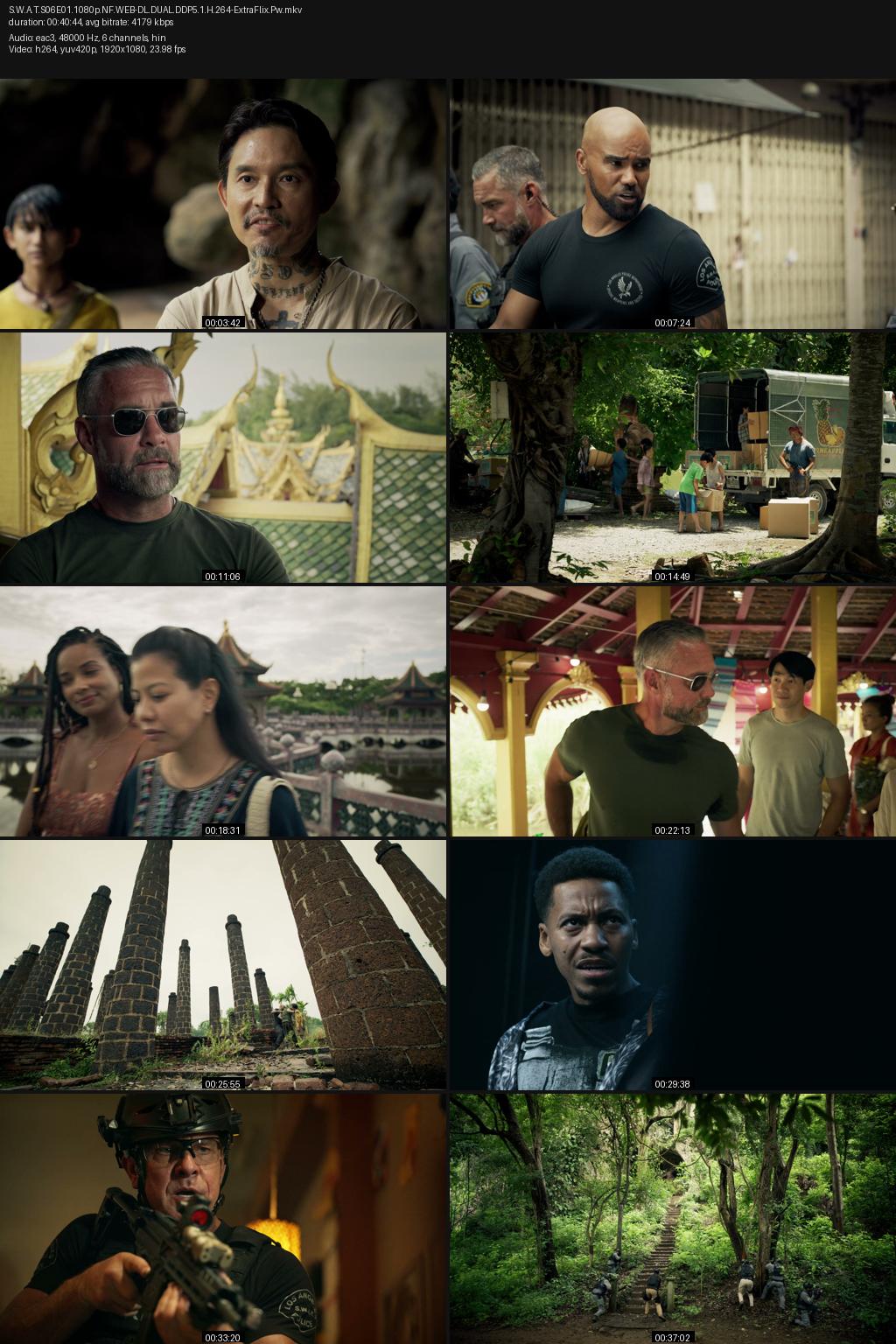 S.W.A.T. Season 6 (2022) [Hindi-English] 1080p 720p 480p Netflix WEB-DL ESubs Screenshots
