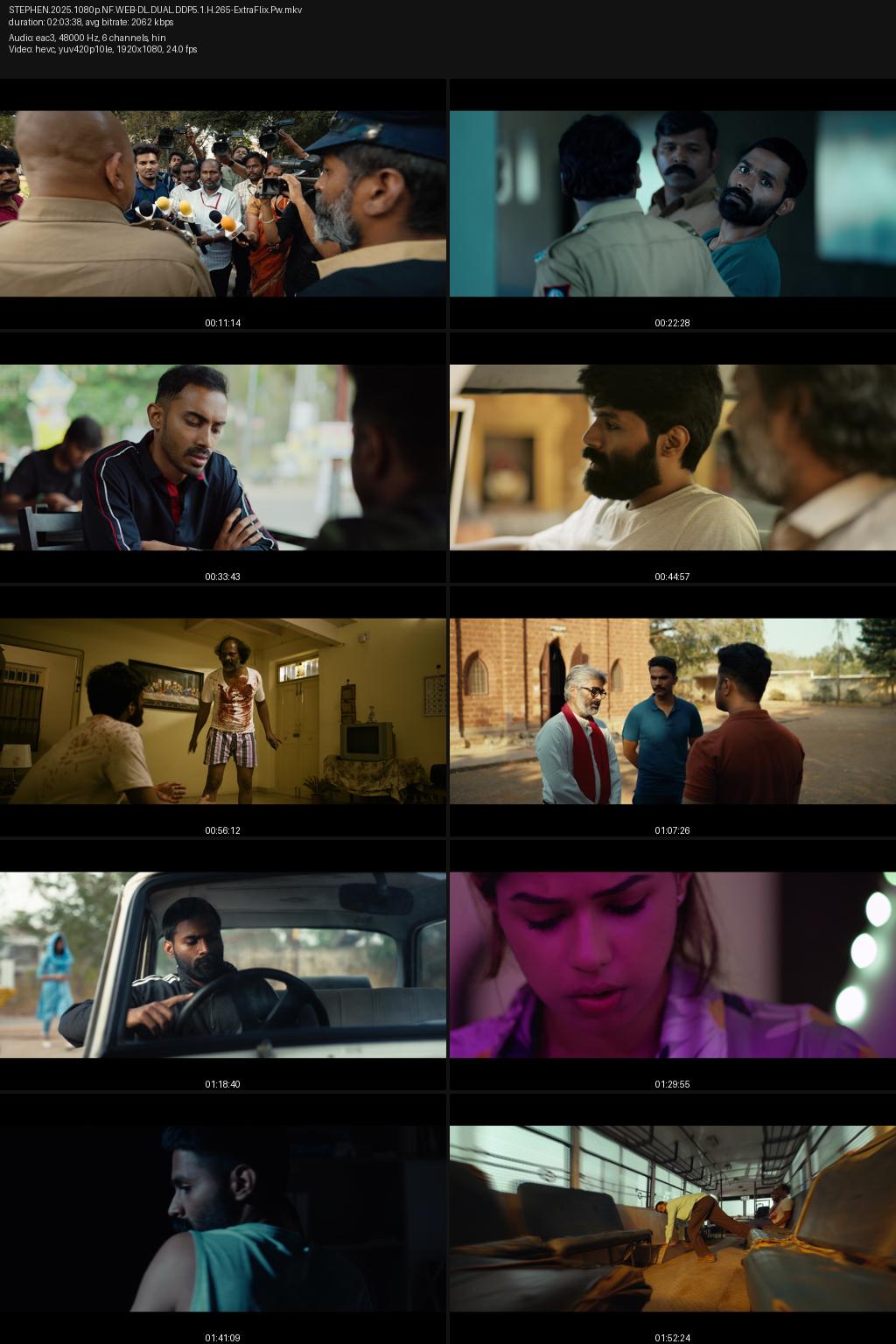 Stephen (2025) [Hindi-Tamil] 4K 2160p 1080p 720p 480p Netflix WEB-DL ESubs Screenshots