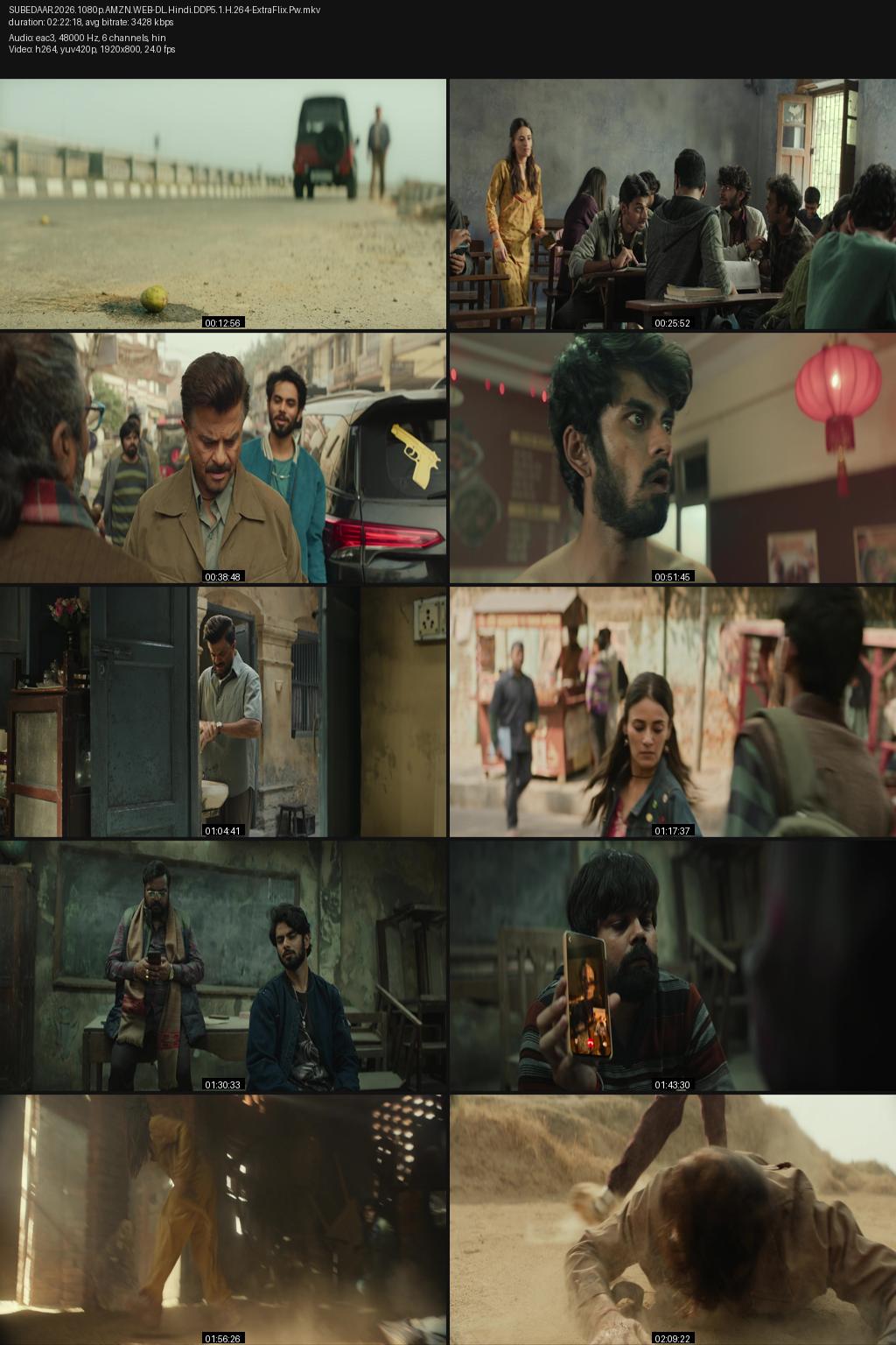 Subedaar (2026) [Hindi] 4K 2160p 1080p 720p 480p Amazon WEB-DL ESub Screenshots